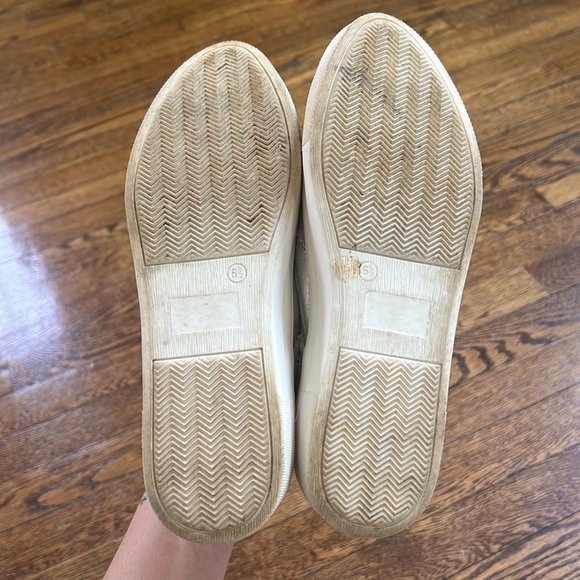 Metallic Silver Loafers - Picture 4 of 5